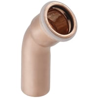 22 mm bjning CU 45 muffe/nippel Mapress