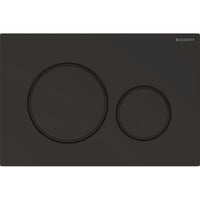 Geberit Sigma20 Round Betjeningsplade Sort/mat Sort