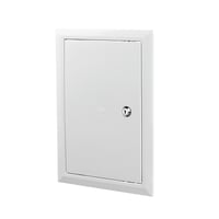 Inspektionslem IPL plast med lås 300x600 mm, hvid