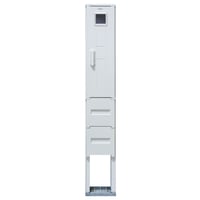 Fibox Mlerstander STCP 2684/25 MSR-L, med rude og Forex montageplade, for ledning