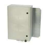 Arca vgskab PC 600x400x210 mm med grt lg, 2 lse og hngsel