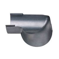 Gering indvendig 11" 90, halvrund, Plastmo Stl Plus