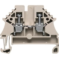 Gennemgangsklemme WDU 2,5 N, beige, skrue/skrue, 2,5mm2 – Weidmller