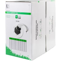 Netvrkskabel U/UTP installationskabel, Cat5e, 305 meter boks, hvid