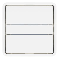 ZigBee Tryk - ST, hvid, uden symboler