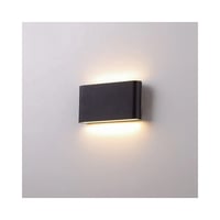 DuoLume LED vglampe, 12W, 1000 lumen, IP65, 3000K, sort – LEDlife