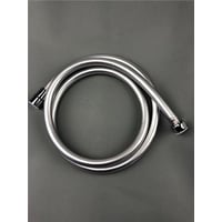 Krom bruseslange, 1/2" x 1/2", 2000 mm