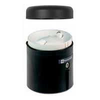 Bunddel og lg til lysenhed XVBC21, sort, 70mm