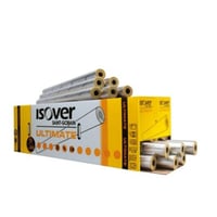 Se ISOVER Ultimate Protect S1000 rrskl, alubelgning, til brandgennemfring, indvendig 102 mm, isolering 30 mm, lngde 1200 mm hos WATTOO.DK