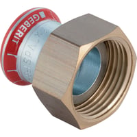 Geberit Mapress FZ overgang med omlber, 28 mm x 1 1/4″, muffe/muffe