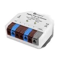 Gledopto Zigbee AC triac indbygningsdmper, push-dim, LED dmper, 400W, 230V – virker med Philips Hue