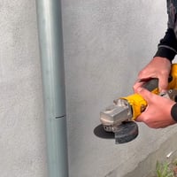 Rottestop til nedlbsrr, 65-80mm, rustfrit stl