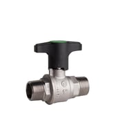 Pettinaroli TEA kuglehane med T-greb, 52TEU/2 nippel/nippel, 3/4"