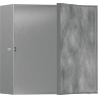 Vgniche med flisebar lge, 300 x 300 x 140 mm, stl - Hansgrohe