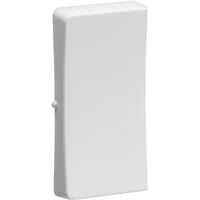 LK FUGA - Halvtangent til 16A 1-polet med halvmodul lampe, krone eller dobbelt korrespondance afbryder, 1 modul, lysegr?