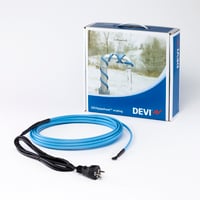 Varmekabel DPH-10 V3, 8 meter, 80W med stikprop - DEVI