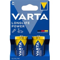 Varta longlife power C (LR14) batteri, 1,5V, 2 stk.