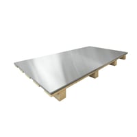 Billede af Zink plade 1000x2000 mm, 0,80 mm, nr 14 uf, 11.44 kg - VMZINC