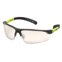 Pyramex Sitecore sikkerhedsbrille, klar I/O linse, kurvede linser, justerbar i 3 lngder