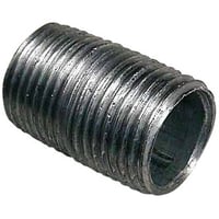 Galvaniseret sammenskret nippelrr, ??" x ??", 15 mm lang