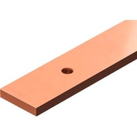 Samleskinne hullet SV E-CU, 50x10, 585mm - Rittal