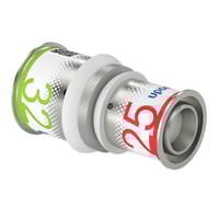 Uponor S-Press MLCP - Reduktion med preskoblinger, 32 x 25 mm