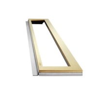 Unidrain HighLine Colour ramme, 800 mm, højde 15 mm, børstet messing