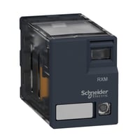 RXM rel med LED, 4 C/O, 6A, 230VAC - Schneider Electric