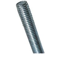 Bossard gevindstang M8 Elforzinket DIN 975. Stl 4.6. Lgd. 1 mtr.