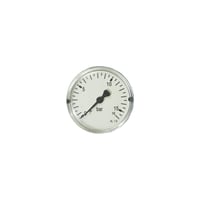 Manometer 1/4" x 63, 0-6 bar, bagudrettet studs