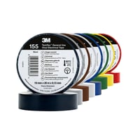 Billede af TemflexTM el vinyltape 165 regnbue-pakke 15mm x 10m, 10 ruller i en pakke hos WATTOO.DK