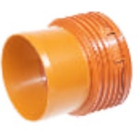 K2 OD 200 x 200 mm PP-overg. t/glat muffe, u/gummiring