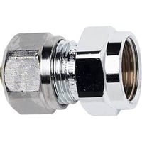 TA-PX - Forkromet klemrings overgangsmuffe, 15x2,5 mm x ?"