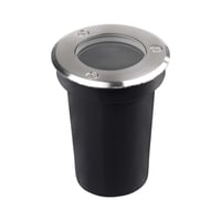 V-Tac GU10 mini nedgravningsspot, rund, rustfrit stl, GU10 fatning (restsalg)