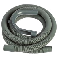 Nq White Universal Afløbsslange Med Bøjle 2,5m - Rengøring