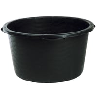 Murerbalje plast/sort, 90 liter