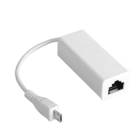 USB Micro-USB til Ethernet adapter, USBMICROETHB, 100 Mbit/s, hvid