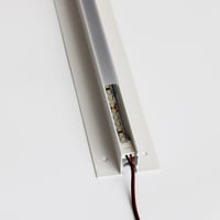 Troldtekt Skinne til Planforsnket LED Strips, 60 cm, Forlngbar – LEDlife
