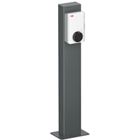 Aluminiums piedestal til 1 stk Terra AC lader - ABB