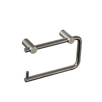 Papirholder, 141x88mm, poleret, uden bagplade - Rustfrit stl