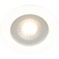 1202 LED-armatur, 12V, 4,3W, 290 lumen, 2700K, 70 mm, hvid