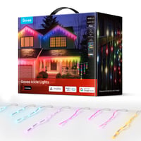Govee RGBIC Icicle Ligths, smart udendørs lyskæde, istap, WiFi, 10 meter