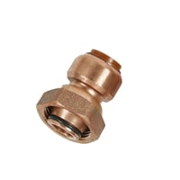 Roth Indstikskobling, 15 mm Pex, 3/4″, Rdgods, Inkl. Stttebsning