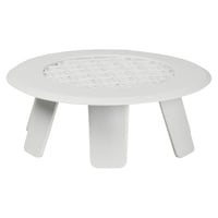 Fresh drnrrsventil, 75 mm, gr, med flange 115 mm