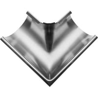 Rheinzink gering halvrund indvendig 12" (333 mm)