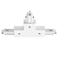 Square T-Stykke - Jord til højre - 1-Faset - Hvid