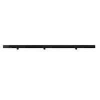 GB lysskinne til loft, komplet, 2 pendeladaptor, endetilslutning, sort, 3 meter skinne