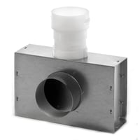 Nilan – NilAir loft-/vgboks til 100 mm indbls/udsug, 1 kanal