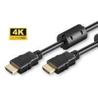 HDMI high speed cable, 10 meter, med ferritkerne, 4K*2K@60Hz, high speed HDMI med Ethernet