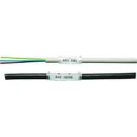 Mrkeprofil HCR 09, 9 mm, 5 meter, klar, 20mm hlavstnd